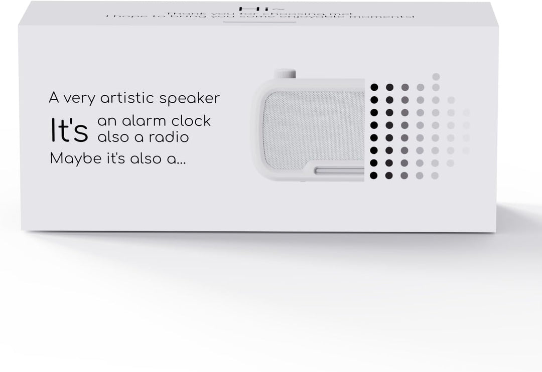 ROCAM Digitaler Radiowecker für das Schlafzimmer, mit warmem Nachtlicht und Bluetooth, Wecker Digita