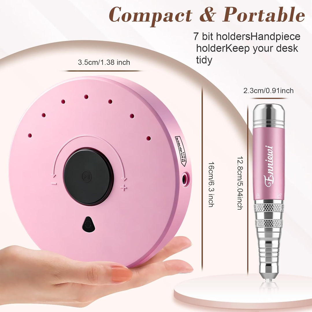 Nagelfräser für Gelnägel 35000 U/Min, Acrylnägel, Maniküre Pediküre set, Nagelfräser Professionelle