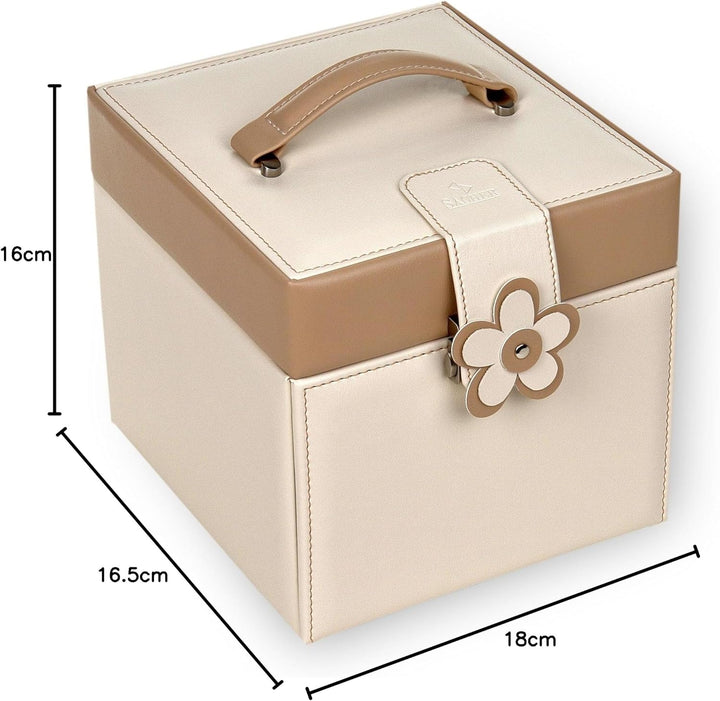 SACHER Schmuckkasten Erika bella fiore/cream, Cream