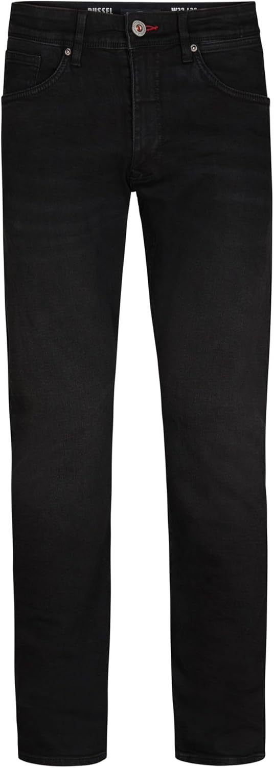 Petrol Industries Herren Men Denim Tapered Anzughose 30-38 Black Stone, 30-38 Black Stone