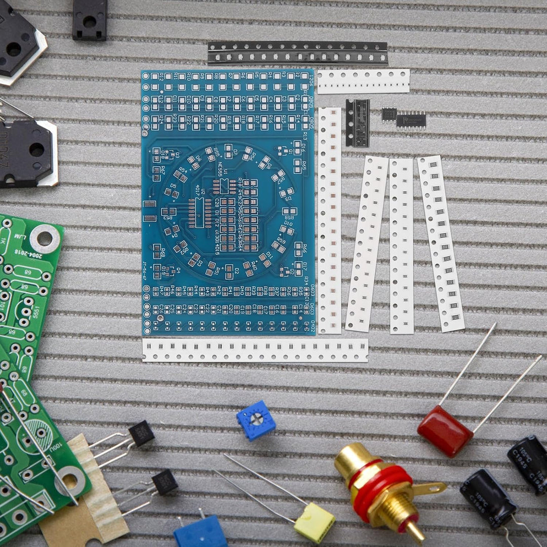 Toyvian Mikrolötset für Elektronische Bauteile mit 125 Komponenten und 274 Lötstellen Pcb Material z