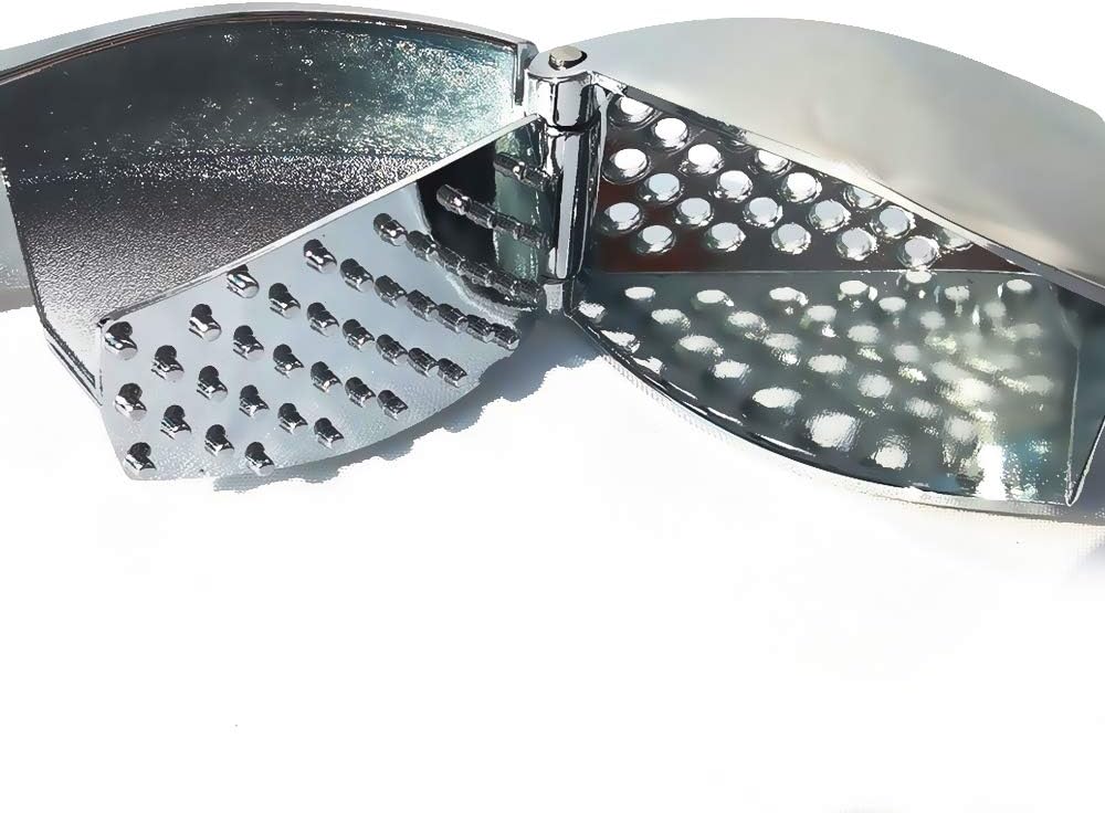 Knoblauchpresse，Edelstahl knoblauch presse Knoblauch crusher Profi garlic press knoblauchschneider，L