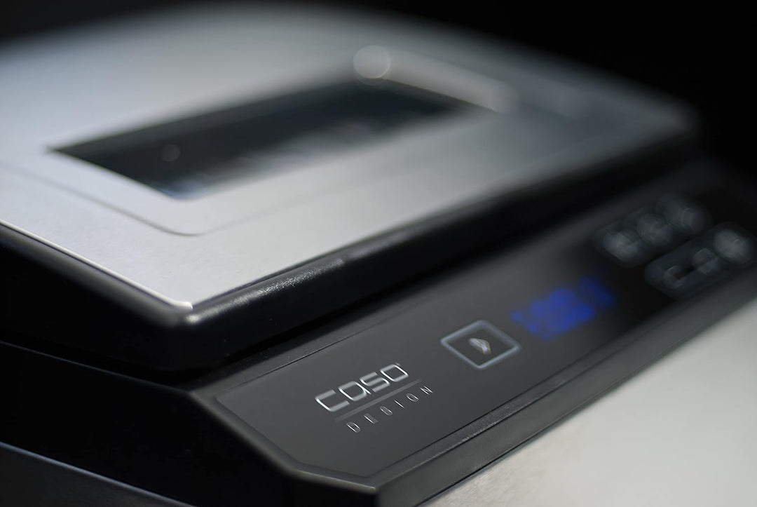 CASO SV900 Sous Vide Garer, perfektes Vakuum garen im Wasserbad für bis zu 5 Portionen, Niedertemper