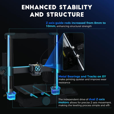 Sovol SV06 ACE 3D-Drucker Open Source, 600 mm/s max. Hochgeschwindigkeit, vollautomatische Nivellier