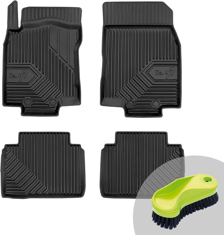 FROGUM No.77 Gummimatten Ganzjahresset von Auto Fussmatten Autofussmatten für Nissan X-Trail III 201