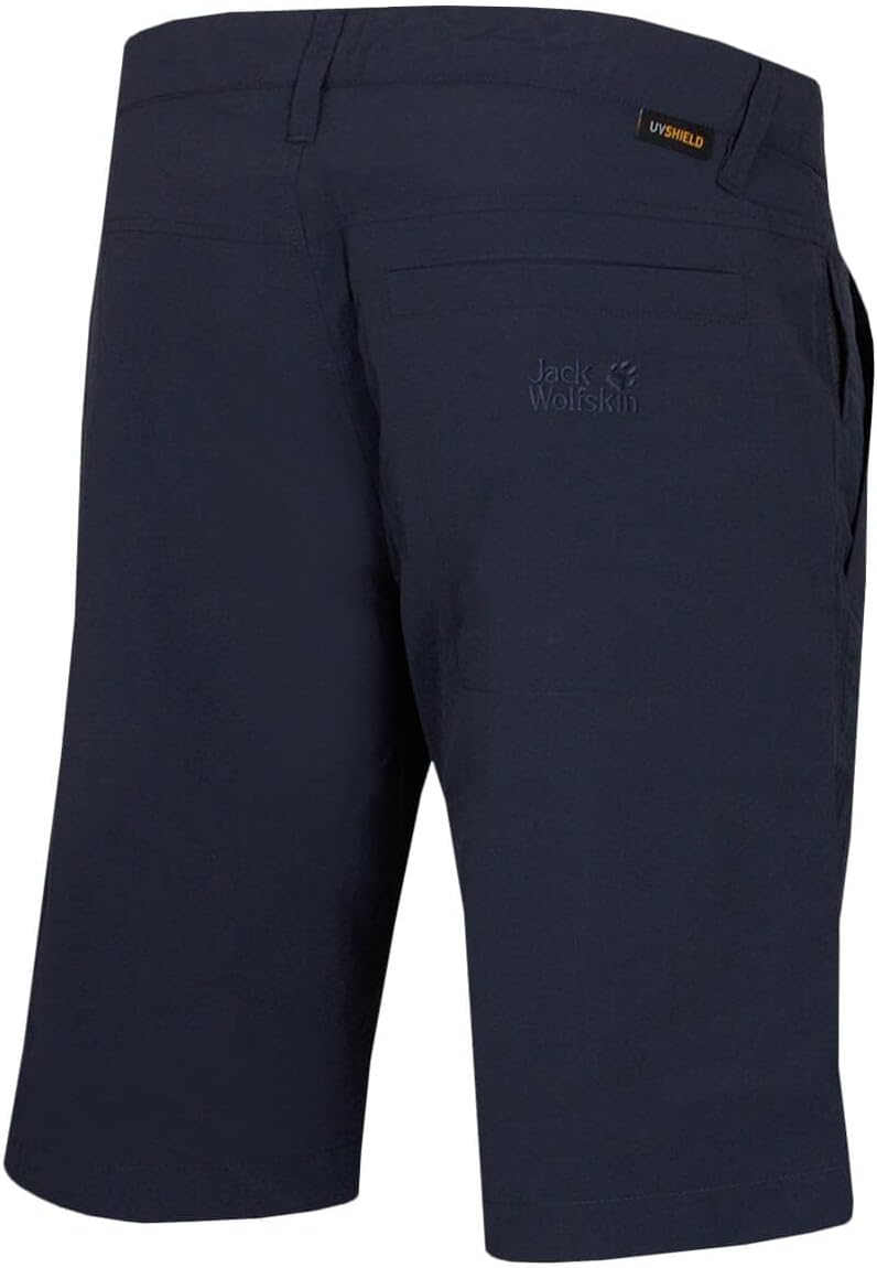Jack Wolfskin Herren Desert Valley Shorts Men Schnelltrocknende Kurze Wanderhose 38 Night Blue, 38 N