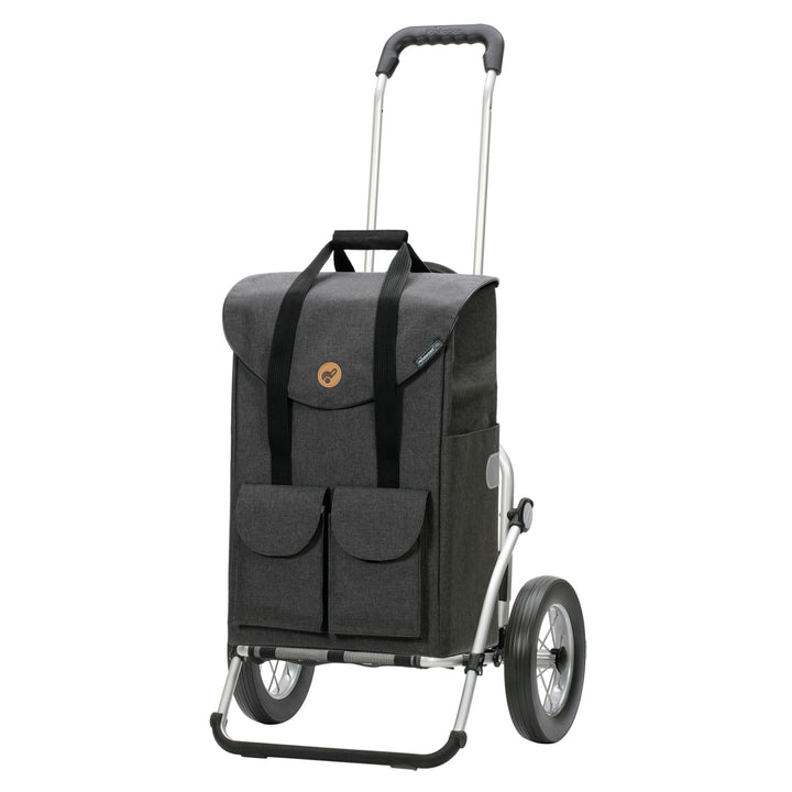 Andersen Einkaufstrolley - klappbar - 54 Liter - Aufhängung für Einkaufswagen - belastbar 50 kg - Al