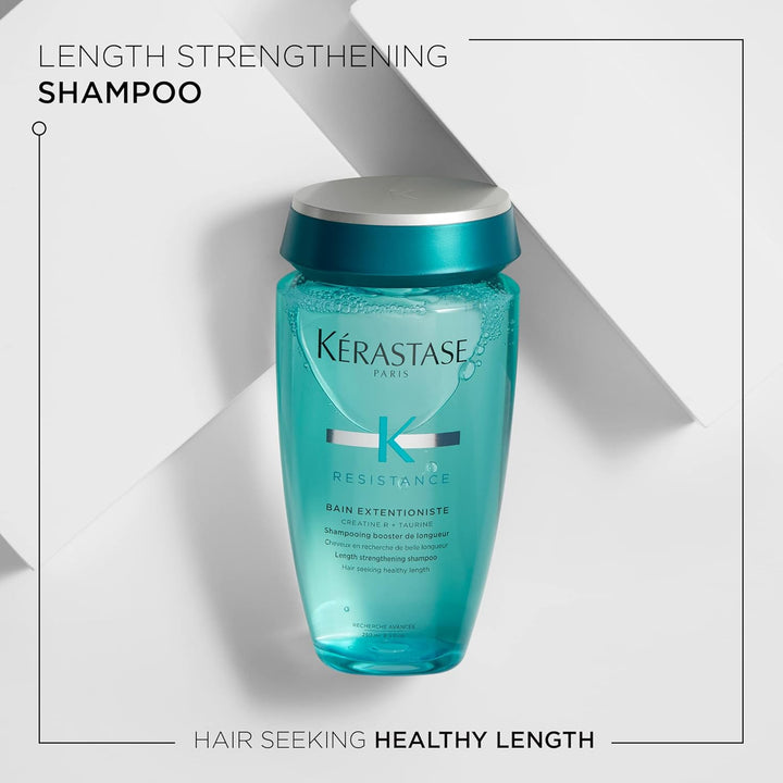 Kérastase Shampoo für langes und geschädigtes Haar, Kräftigendes und stärkendes Haarbad, Gegen Splis