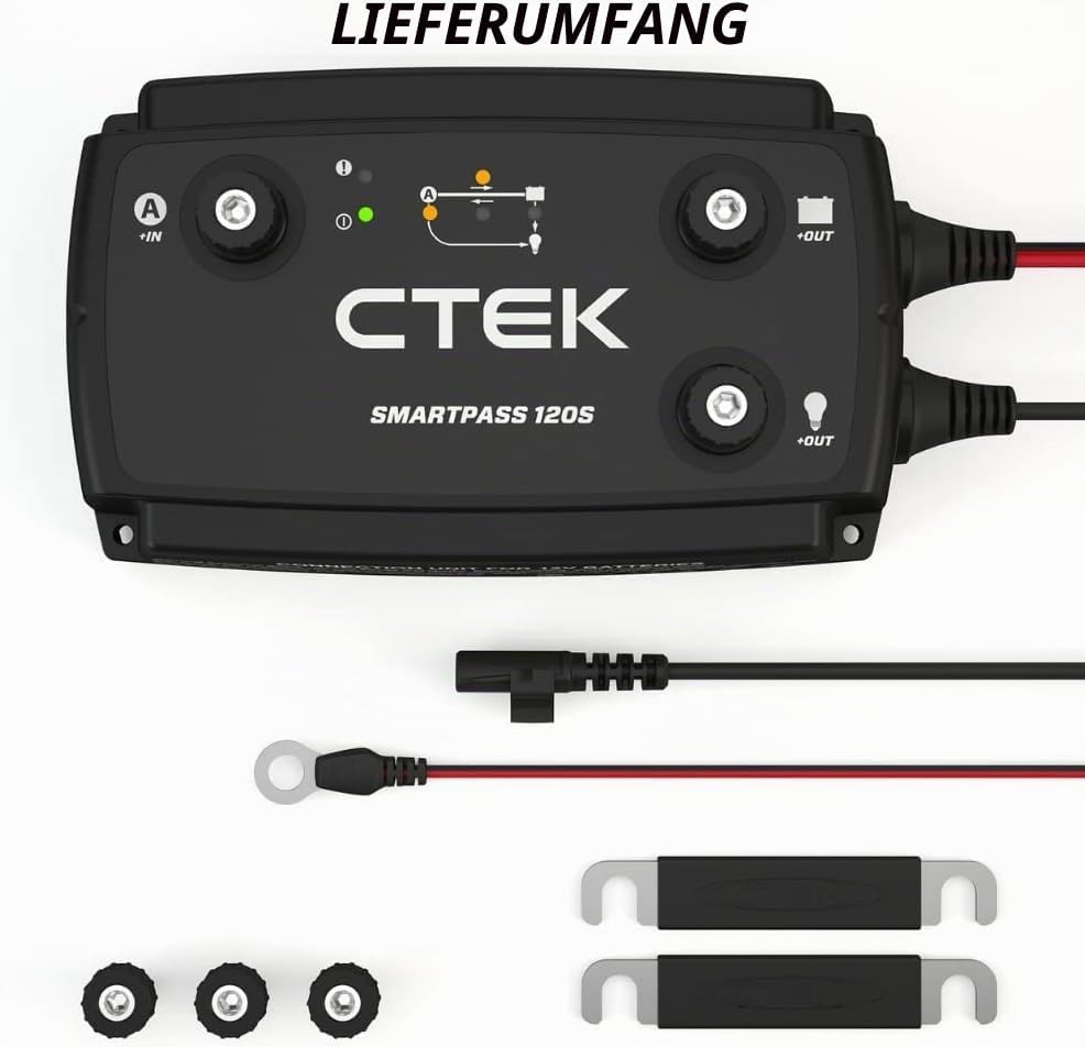 CTEK SMARTPASS 120S mit Einbauset, 40-678