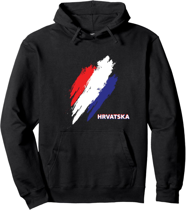 Flagge Kroatien Pullover Hoodie