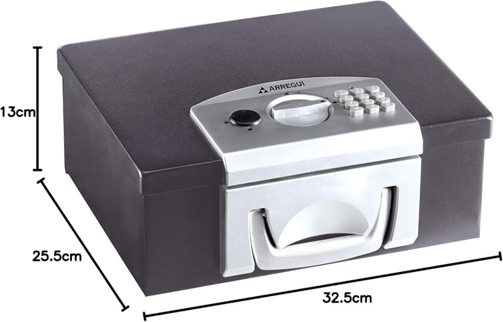 ARREGUI Bric C9547 Tragbare Geldkassette | Dokumentenkassette | Dokumentenbox mit Elektronikschloss