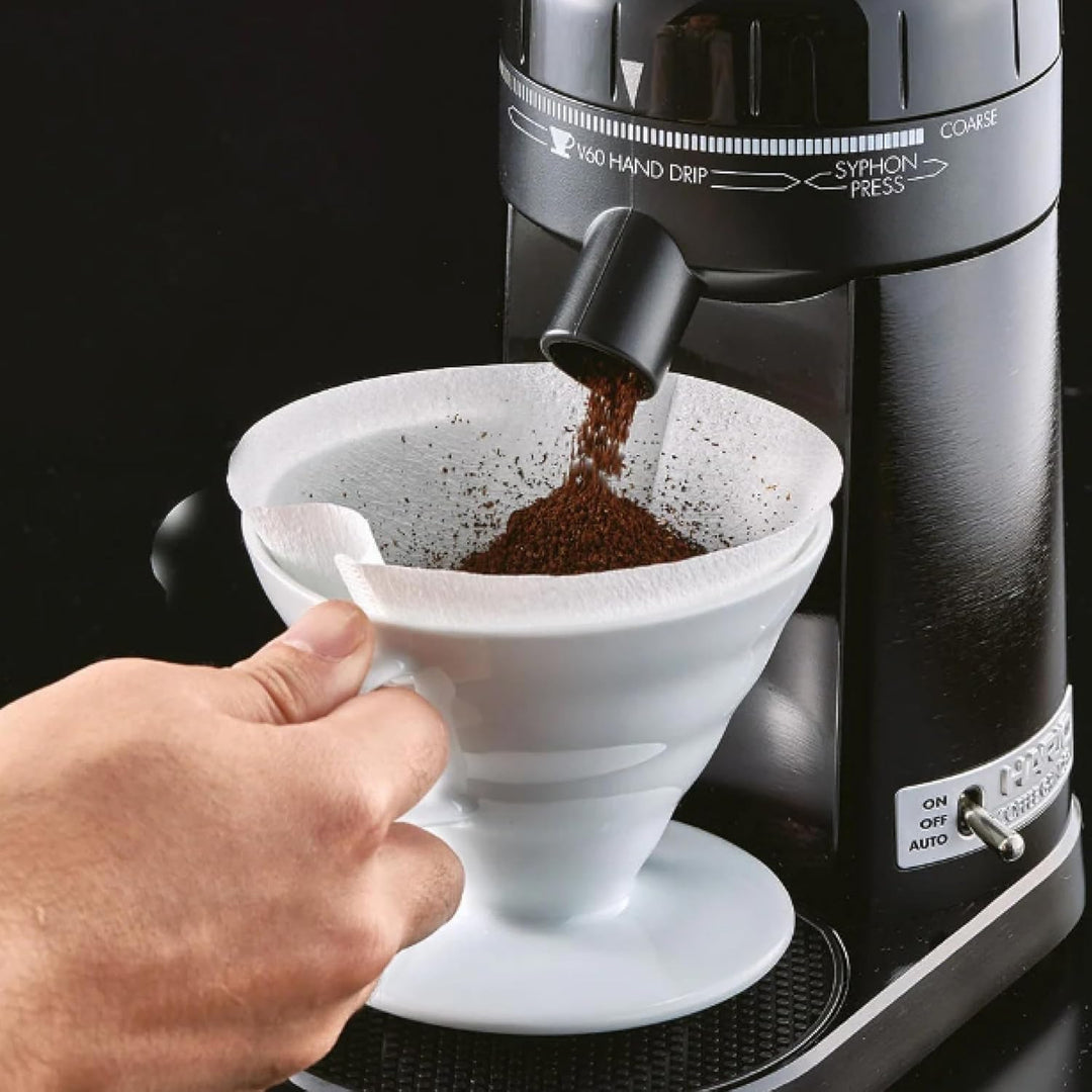 Hario VDCR-02R V60 02 Kaffee-Tropfer Keramik rot Kaffee-Tropfer für 1-4 Tassen Rot/Ausflug, Einfarbi