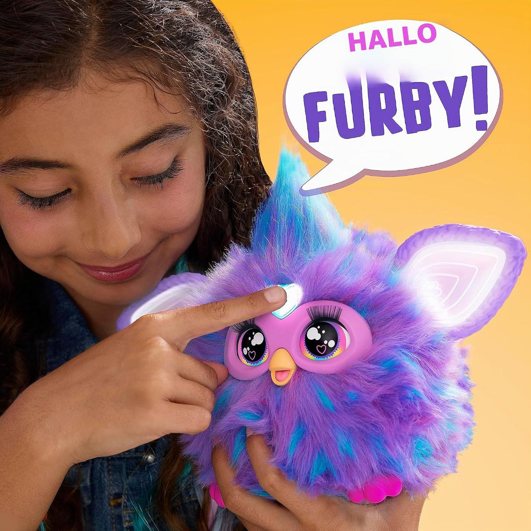 Hasbro Furby Interaktives Spielzeug, Lila Sprachaktiviert, für Jungen und Mädchen ab 6 Jahren, 15 Mo