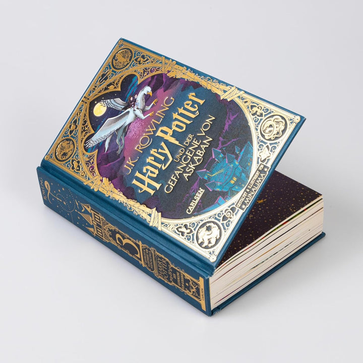 Harry Potter und der Gefangene von Askaban (MinaLima-Edition mit 3D-Papierkunst 3): Farbig illustrie