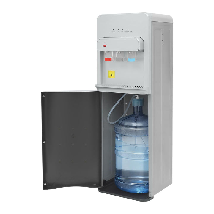 550W Bodenstehender Wasserspender mit Bodenbeladung, Kalt Heiss Doppelfunktion Elektrisch Heisswasse
