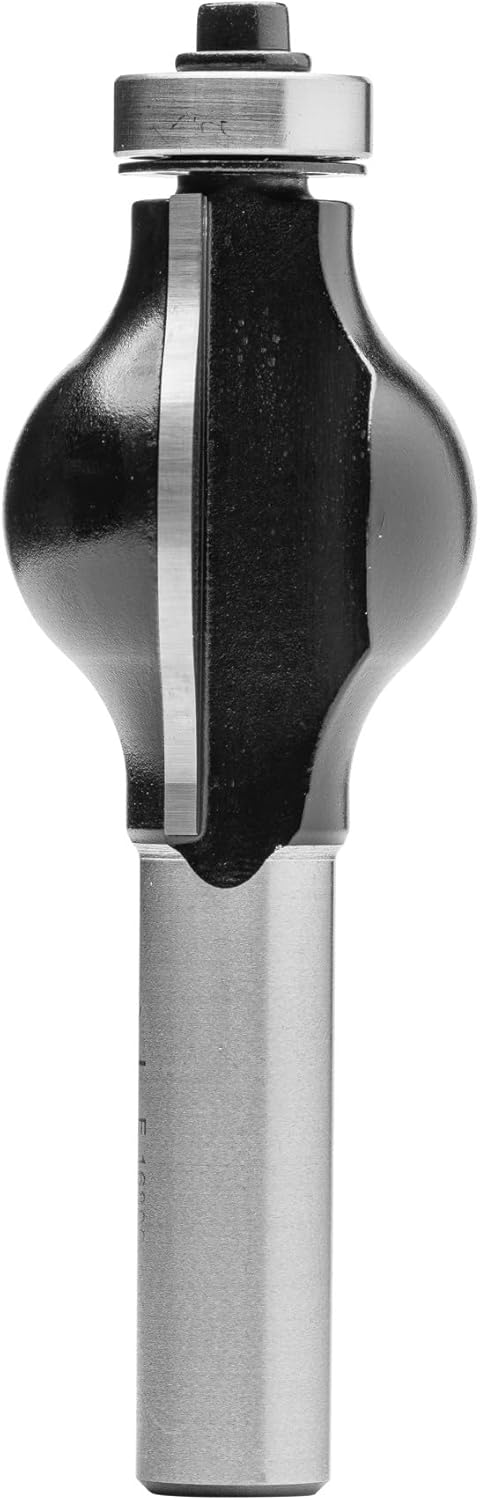 ENT 16800 Handlauf-Fräser Profil 3 HW, Schaft (S) 12 mm, Durchmesser (D) 31,8 mm, NL 38,1 mm, R1 9,5