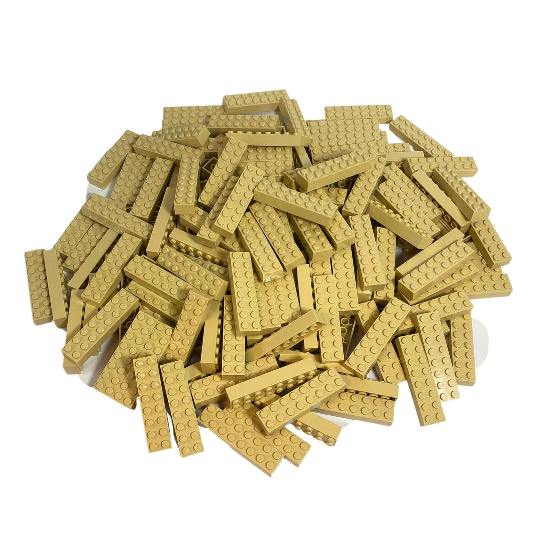 Lego® Steine 2x8 Noppen in Beige – 25 Stück (Modell 3007) – Basic Classic Bausteine für kreative Bau