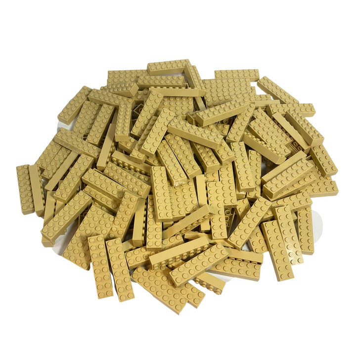 Lego® Steine 2x8 Noppen in Beige – 25 Stück (Modell 3007) – Basic Classic Bausteine für kreative Bau