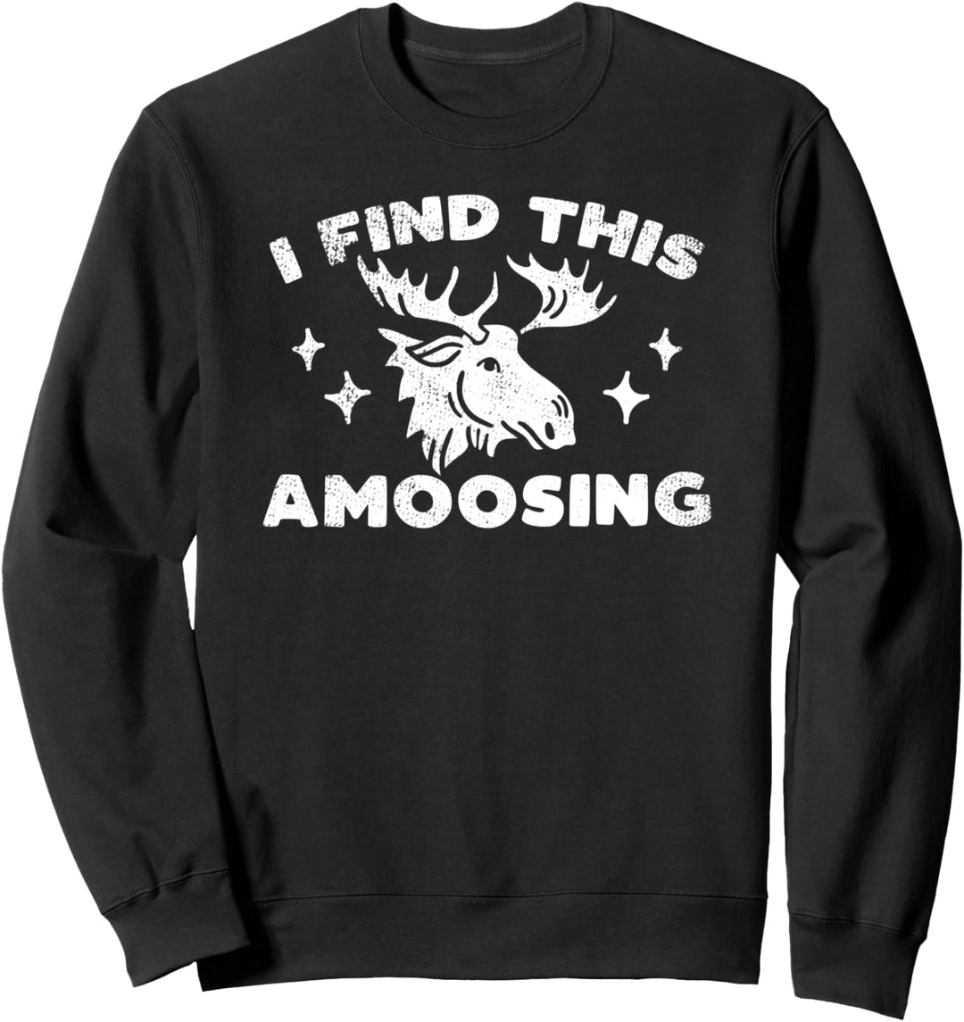 Elch Norwegen Skandinavien Wildnis Wildtier - Elch Sweatshirt