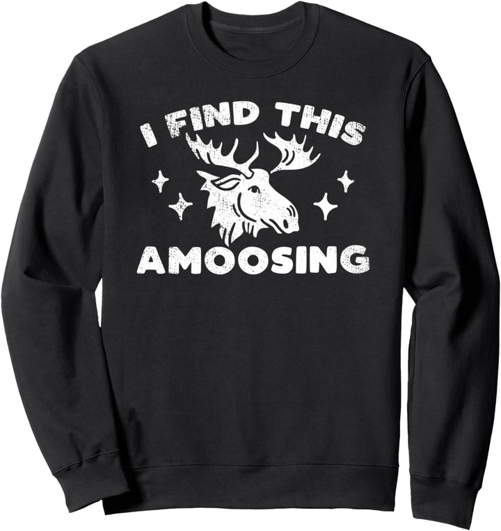 Elch Norwegen Skandinavien Wildnis Wildtier - Elch Sweatshirt