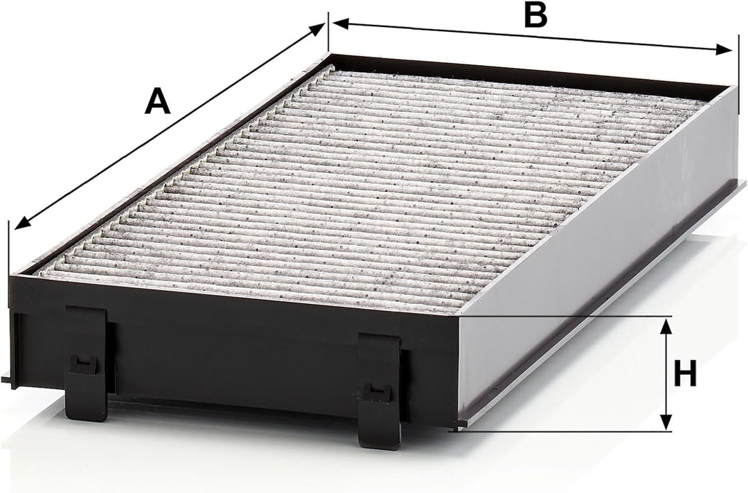 MANN-FILTER CUK 2941-2 Innenraumfilter – Kabinenluftfilter Satz (2er Set) mit Aktivkohle – Für PKW,