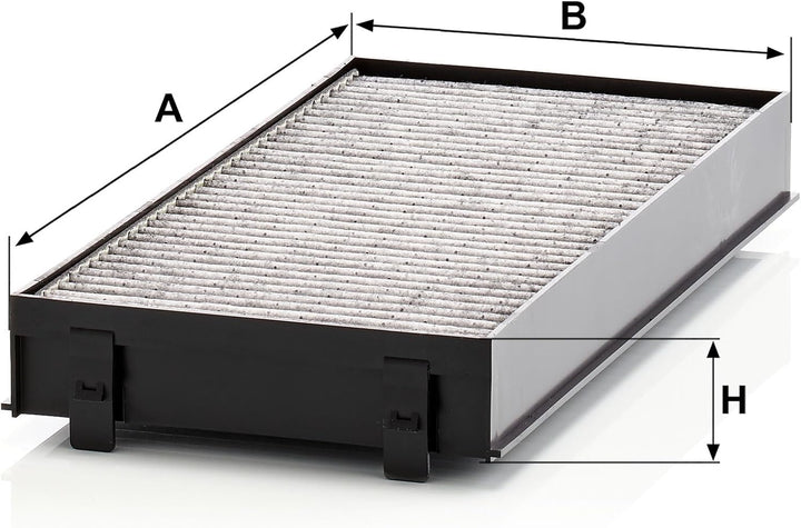 MANN-FILTER CUK 2941-2 Innenraumfilter – Kabinenluftfilter Satz (2er Set) mit Aktivkohle – Für PKW,
