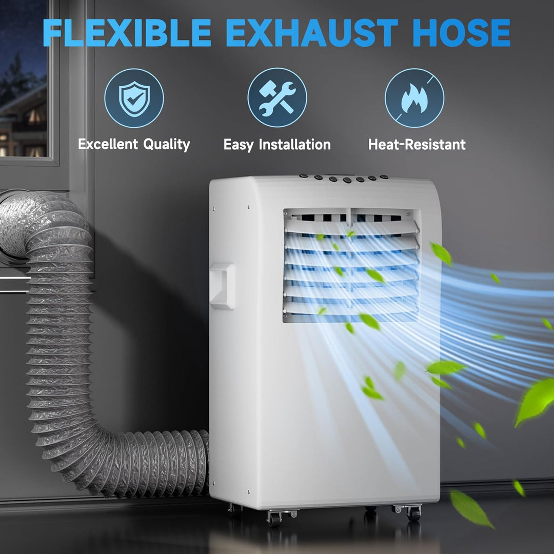 Hon&Guan ø150mm Lüftungsschlauch Schallgedämmter Wärmeisolierung Alu Flexrohr Lüftungsschlauch für K