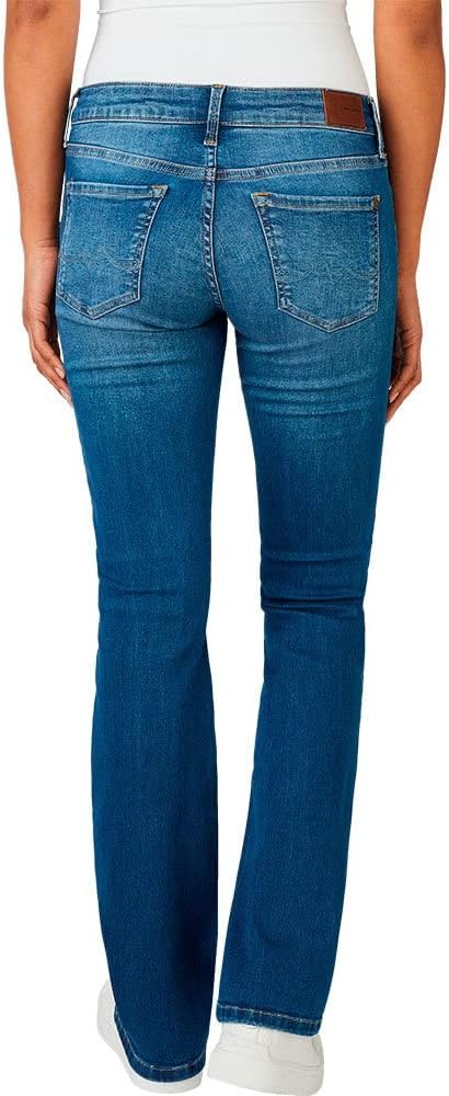 Pepe Jeans Damen Jeans Piccadilly 25W / 32L Blue (Denim-gv9), 25W / 32L Blue (Denim-gv9)