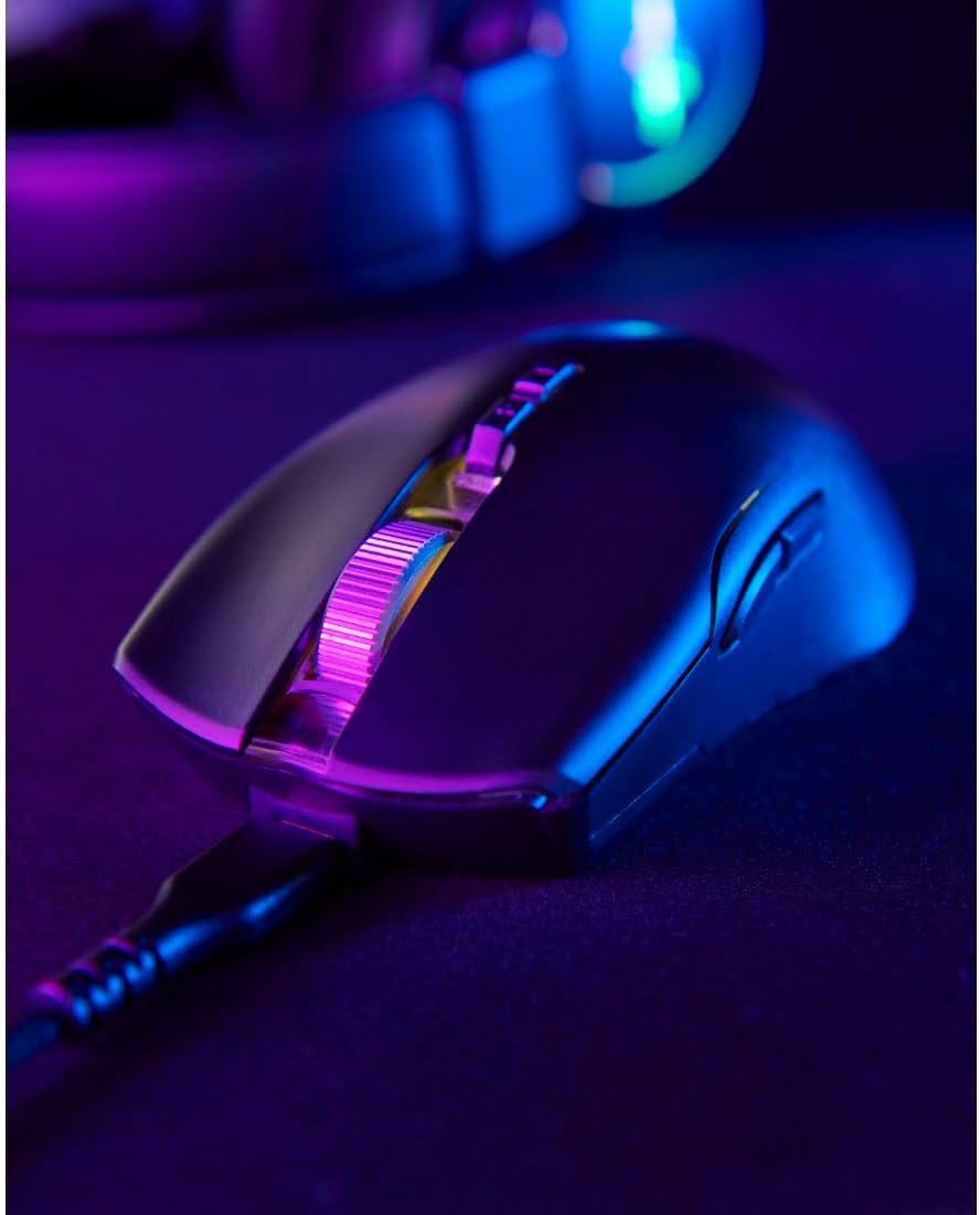 uRage Gaming-Maus Reaper 610 Wireless, kabellose Maus mit 9 programmierbaren Tasten, bis zu 16.000 D