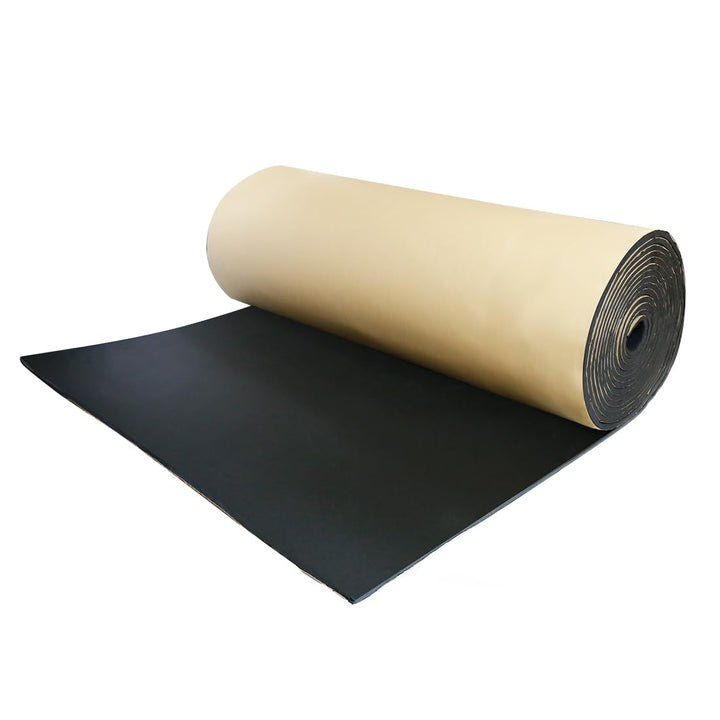 sourcing map 10mm Dämmschaummatte Auto Schallschutzmatte Dämmung Isolierung Schallschutz selbstklebe