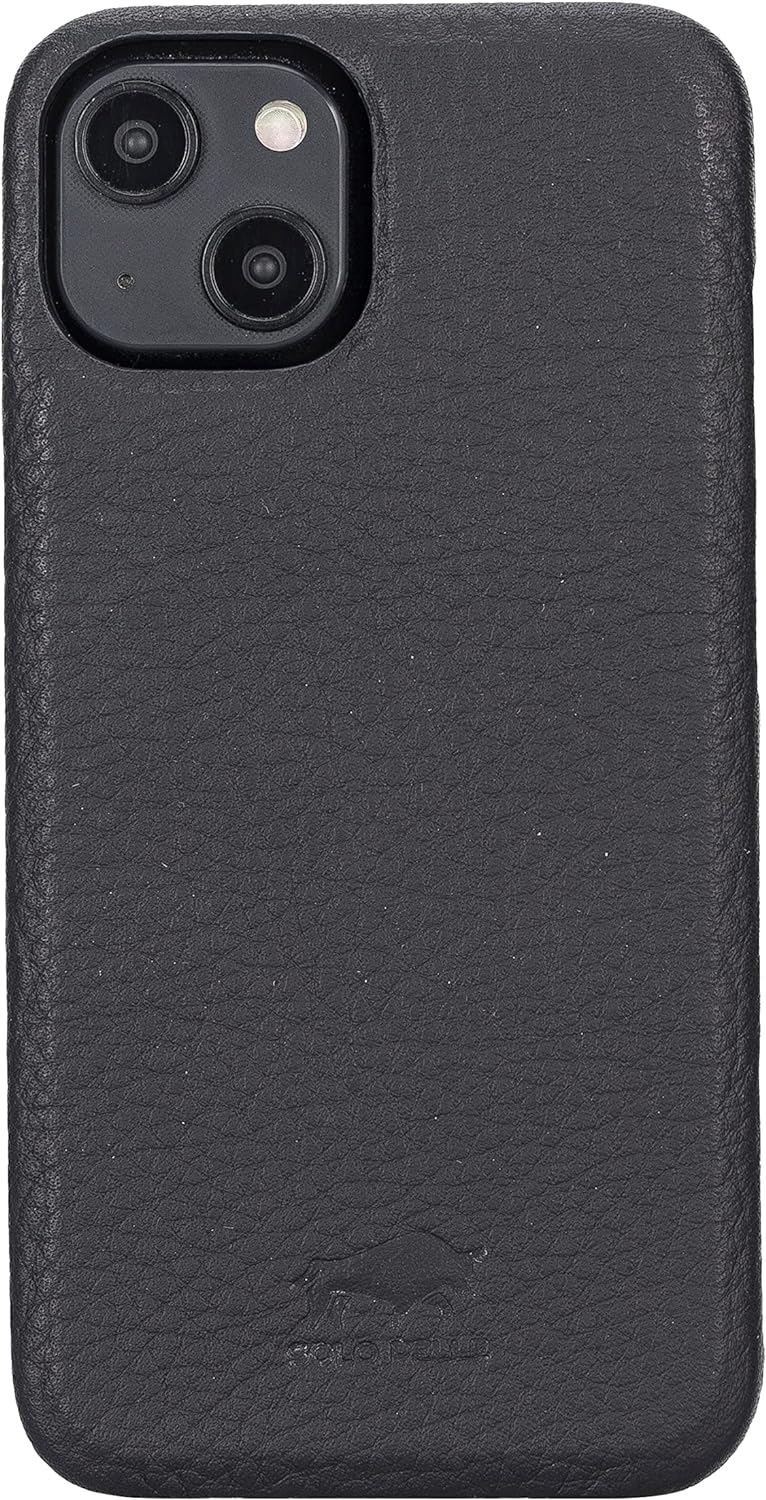 Solo Pelle Lederhülle für das iPhone 14 in 6.1 Zoll Princeton Case Leder Hülle Ledertasche Backcover