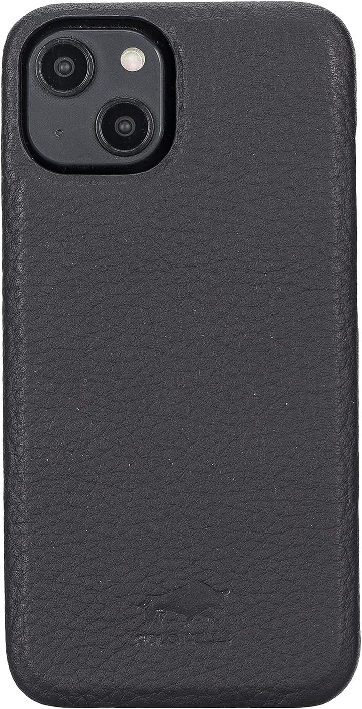 Solo Pelle Lederhülle für das iPhone 14 in 6.1 Zoll Princeton Case Leder Hülle Ledertasche Backcover