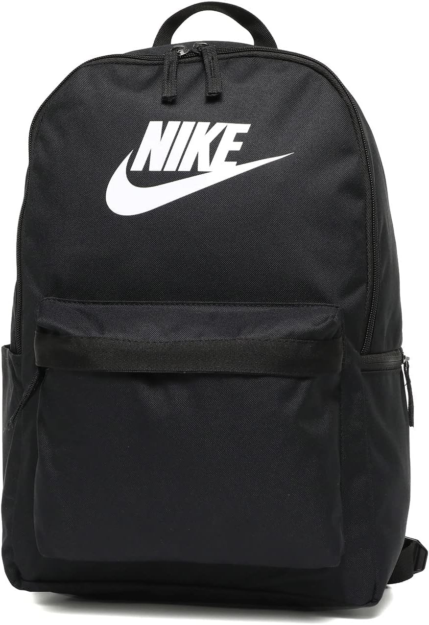 Nike Heritage Rucksack (25 l), DC4244 Black/Black/White Einheitsgrösse, Black/Black/White Einheitsgr