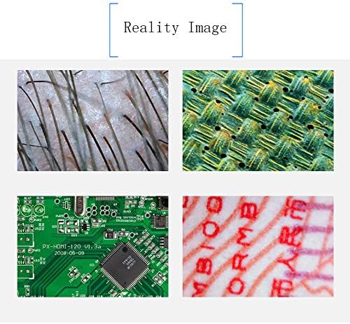 XVZ USB Digital Mikroskop, Handheld 50X bis 1600X Vergrösserung Endoskop,USB Mikroskop mit Ständer u