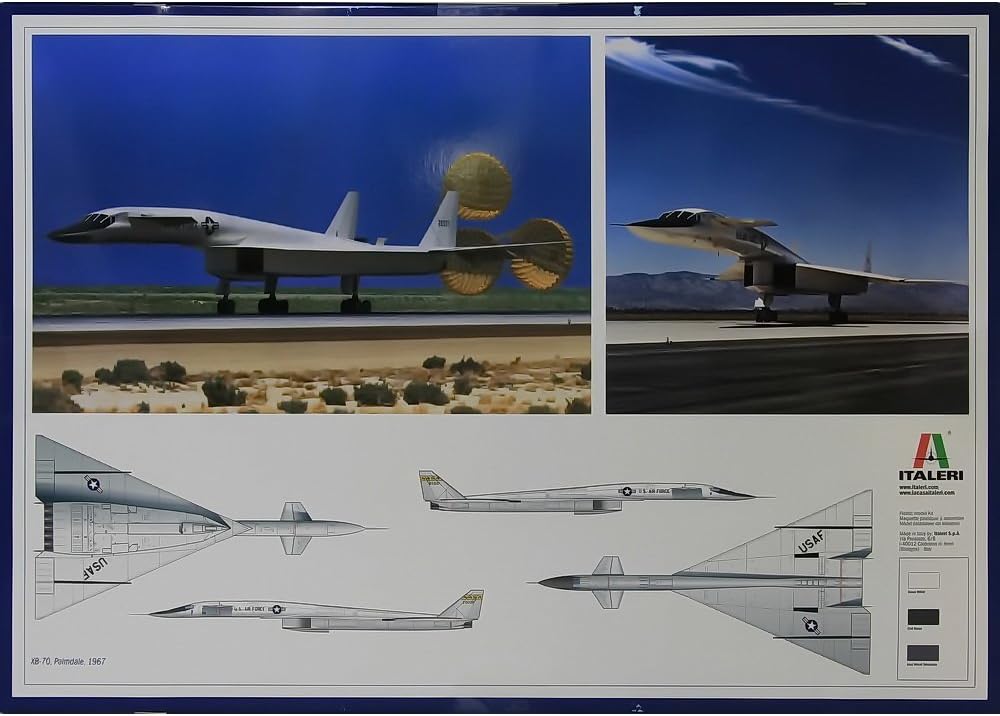 Italeri 510001282-1:72 XB-70 Valkyrie