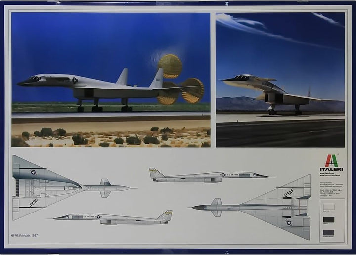 Italeri 510001282-1:72 XB-70 Valkyrie