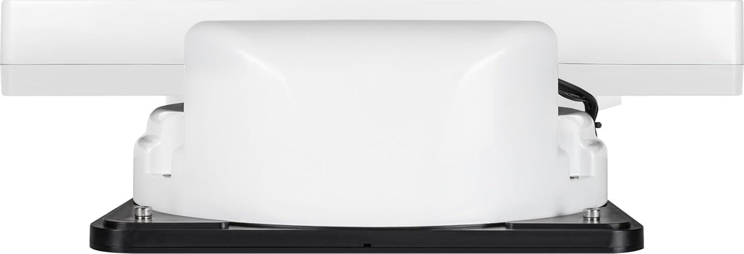 Satmex Flat 2 – Vollautomatische Camping-Antenne (Satelliten-Antenne, für 2 TVs/Receiver, für Carava