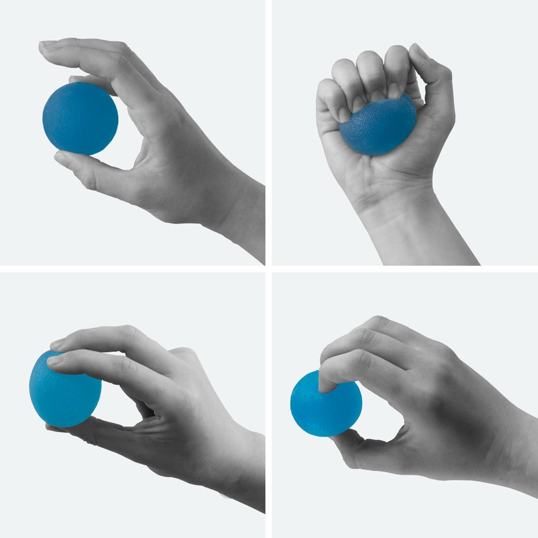 TheraPIE Gel Ball Handtrainer | HOCHWERTIGE QUALITÄT | Unterarmtrainer | Handmuskeltrainer | Handgre
