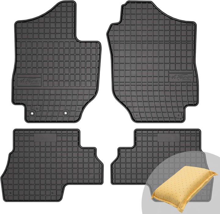 FROGUM EL Toro Gummimatten Ganzjähriges-Set von Autofussmatte Auto Fussmatten für Suzuki Jimny IV ab