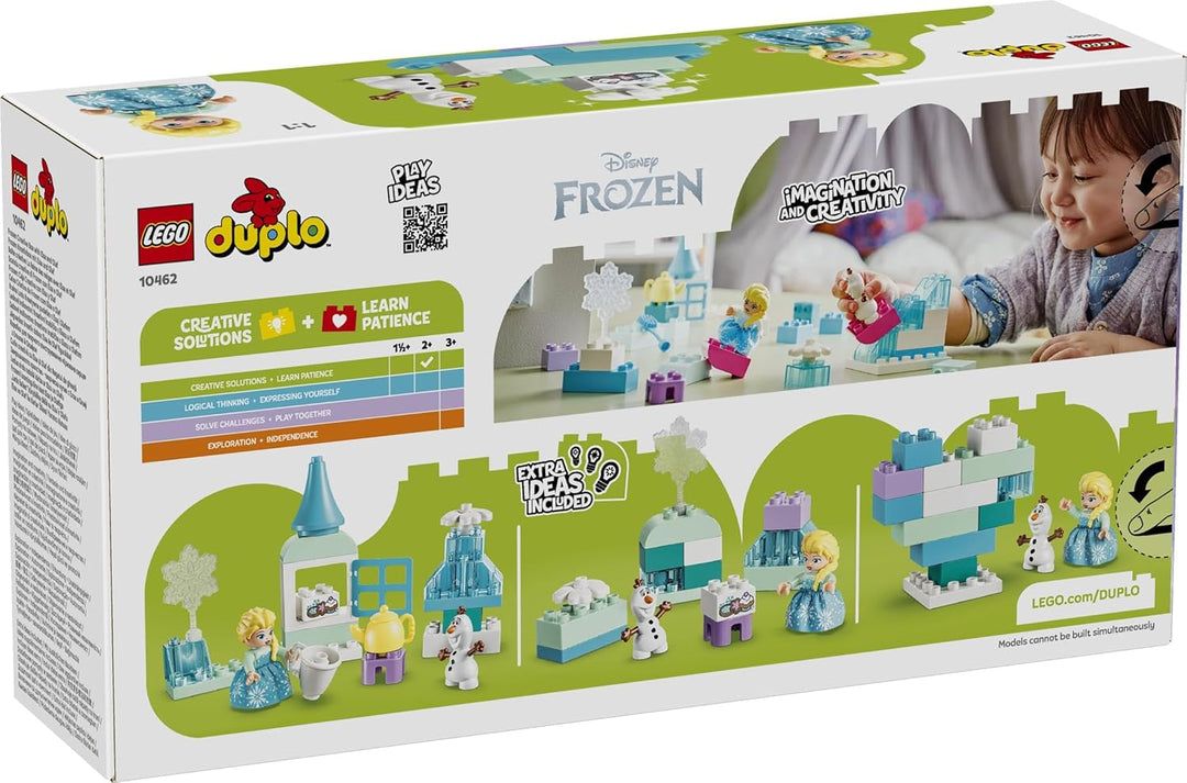 LEGO DUPLO | Disney Frozen Kreativbox mit ELSA und Olaf - Lernspielzeug zur Förderung der Motorik fü