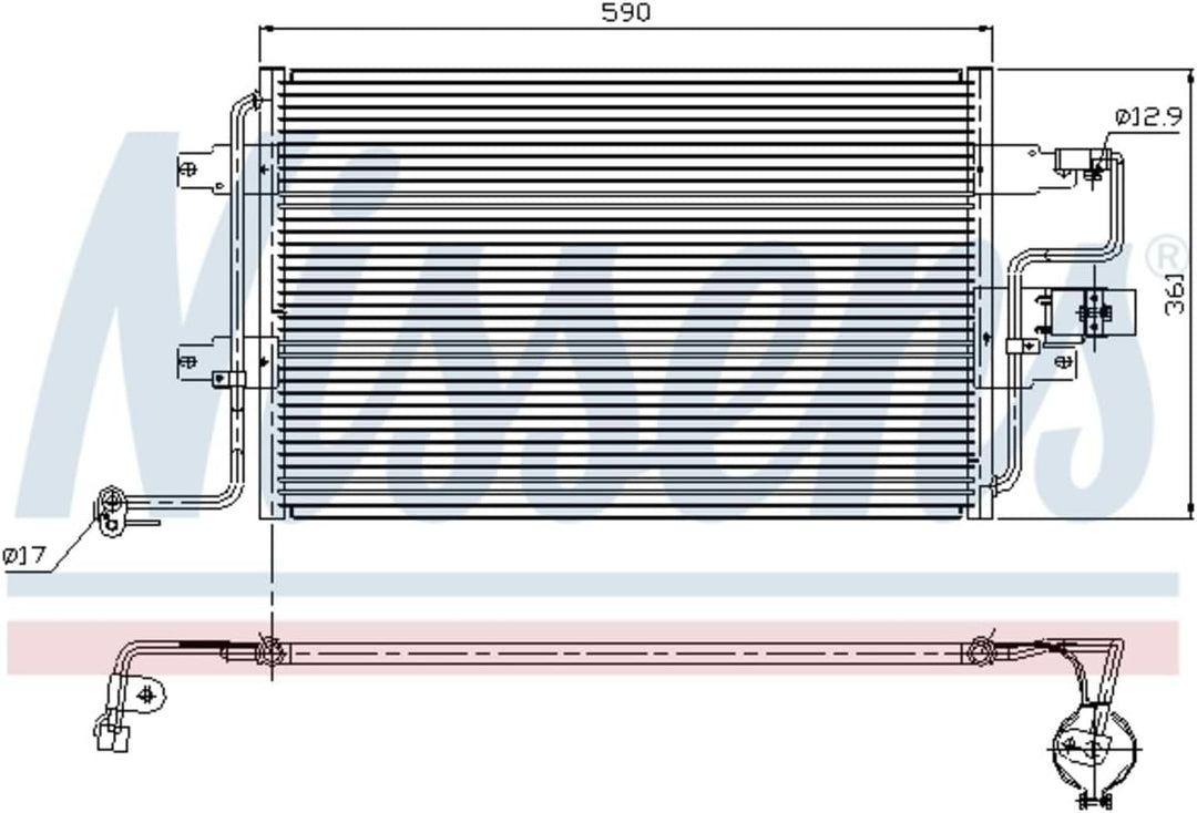 Nissens 94310 Klimakondensator