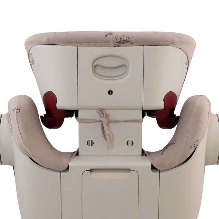JYOKO Kids Bezug kompatibel mit Römer KIDFIX II XP SICT, kidfix 2 S, Kidfix Z - Line (Giraffe, MIT A