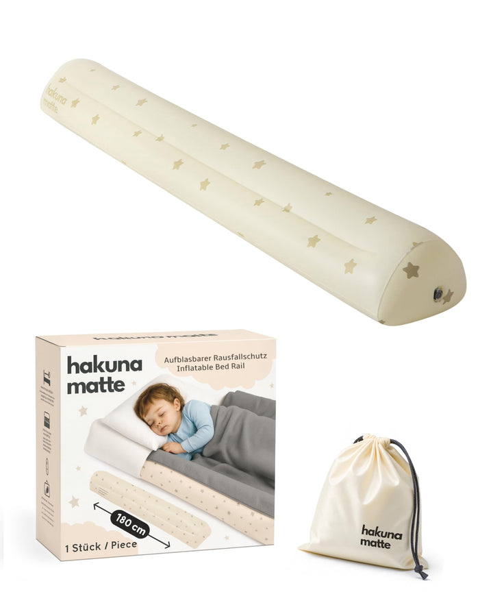 Hakuna Matte Universeller aufblasbarer Rausfallschutz fürs Boxspringbett: aufblasbar Bettschutzgitte