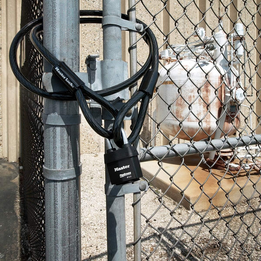 MASTER LOCK Hochsicherheits Wetterfest Padlock [Schlüssel] [Aussenbereiche] [CEN Insurance Approved]