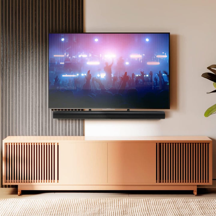 Flexson TV-Halterung für Sonos Arc - Schwarz TV-Halterung Schwarz, TV-Halterung Schwarz