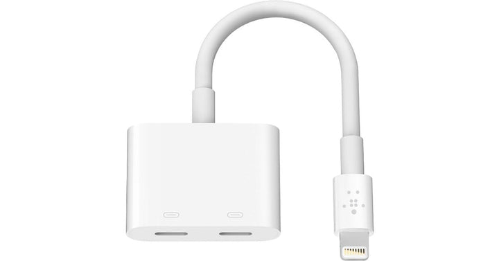 Belkin Rockstar Lightning-Audio- und Ladeadapter (iPhone Lightning-Audio-Adapter/Ladeadapter für iPh