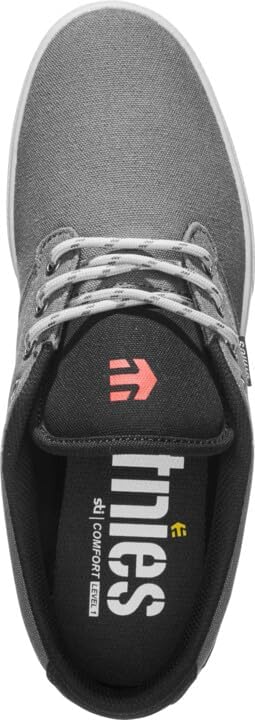 Etnies Herren Jameson 2 ECO Hausschuhe 40 EU Dark Grey Black Red, 40 EU Dark Grey Black Red