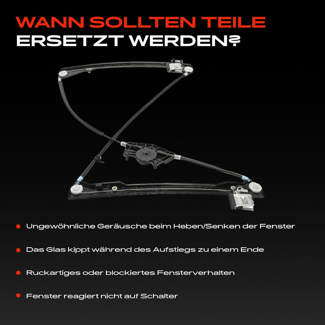 Frankberg Fensterheber Vorne Links Kompatibel mit New Beetle 9C1 1C1 Schrägheck Alle Motoren 1998-20
