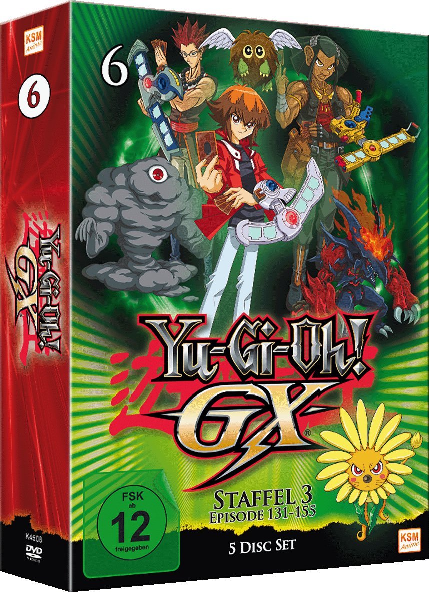 Yu-Gi-Oh! - GX - Staffel 3.2/Episode 131-155 [5 DVDs], DVD