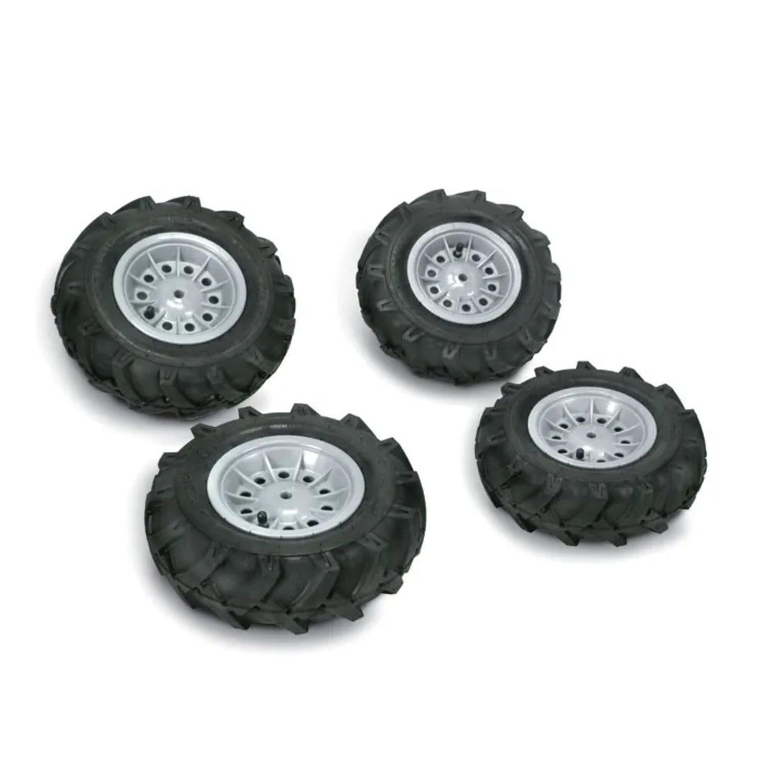 Rolly Toys 409242 - Luftreifen (4 Stück, für RollyToys Fahrzeuge, Grössen: 2 x 325x110 / 2x 310x95)